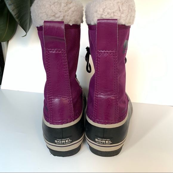 Sorel Yoot Pac Nylon Children Winter Boots  Waterproof Snow boots Size 4 EUR 35 - Picture 5 of 11
